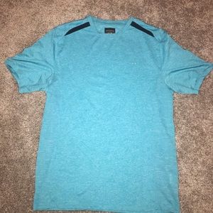 Light Blue Athletic Wear Greg Norman T-shirt